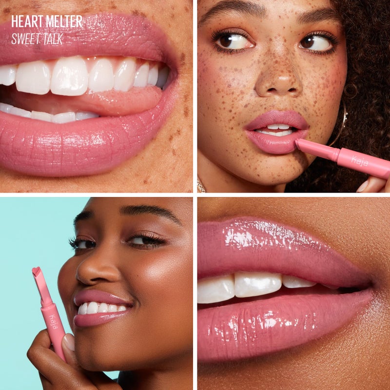 Kaja Lip Gloss - Heart Melter | High-shine, Glossy Finish, Playful Bubblegum Pink, Moisturize, 02 Sweet Talk, 0.04 Oz - Image 2